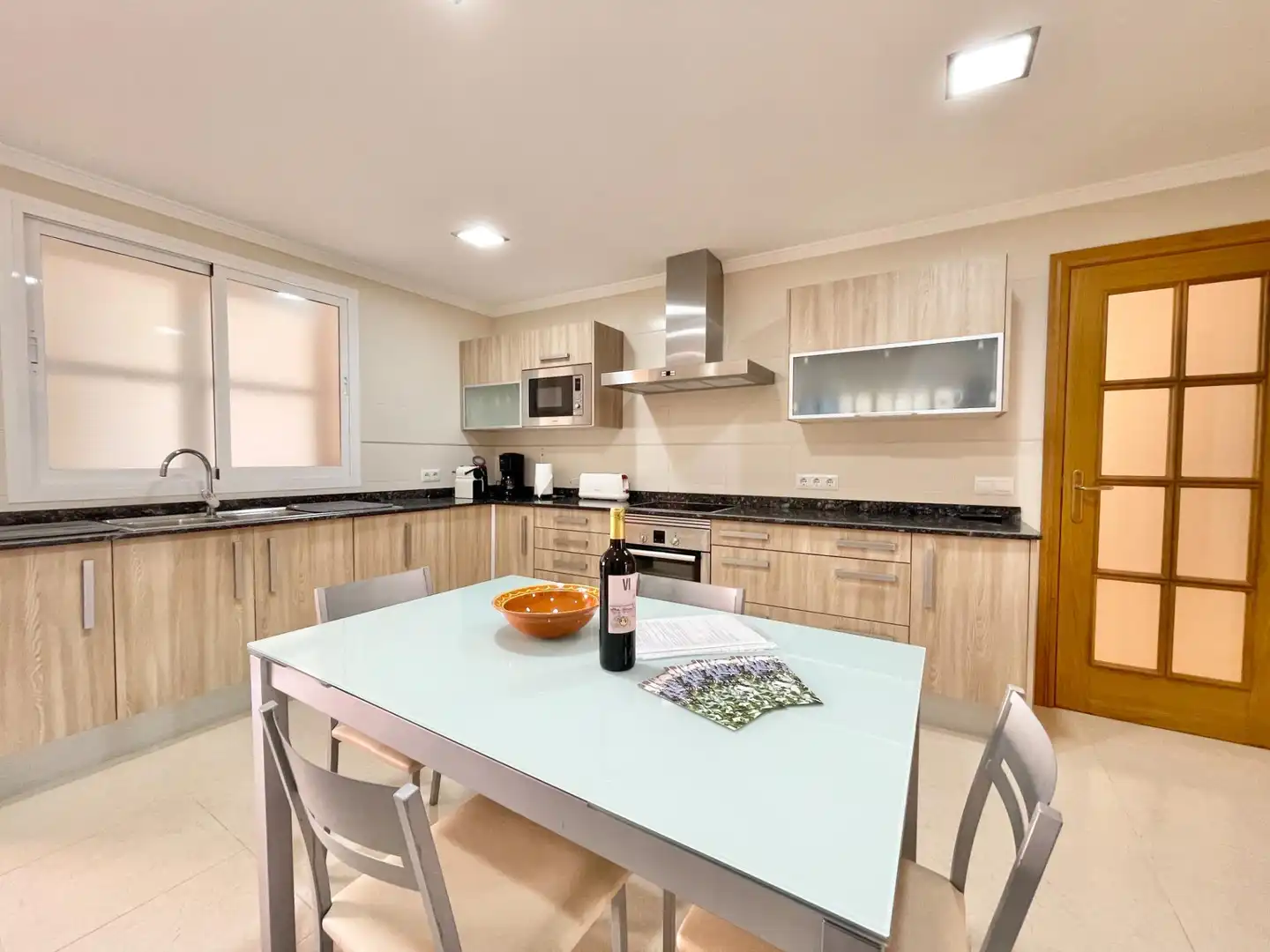 Küche von Haus oder Chalet zum Verkauf in Llucmajor mit Klimaanlage, Privatgarten und Balkon
