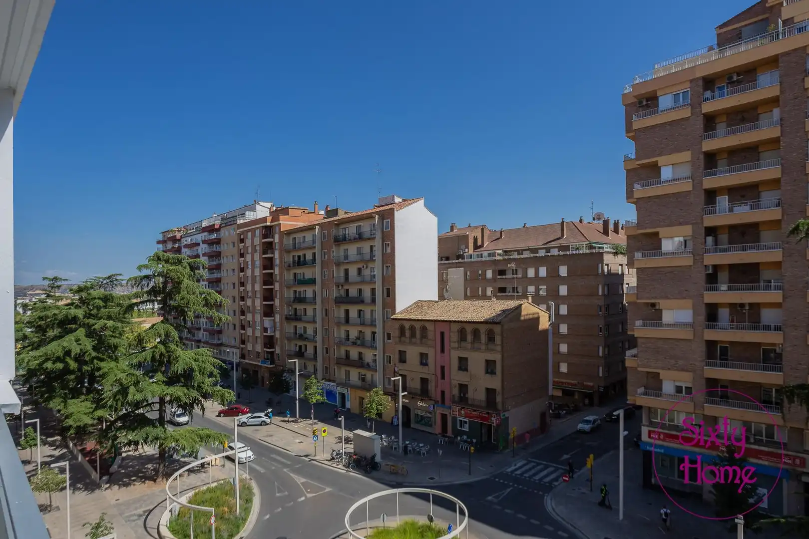 Vista exterior de Pis en venda en Huesca amb Aire condicionat, Calefacció i Parquet