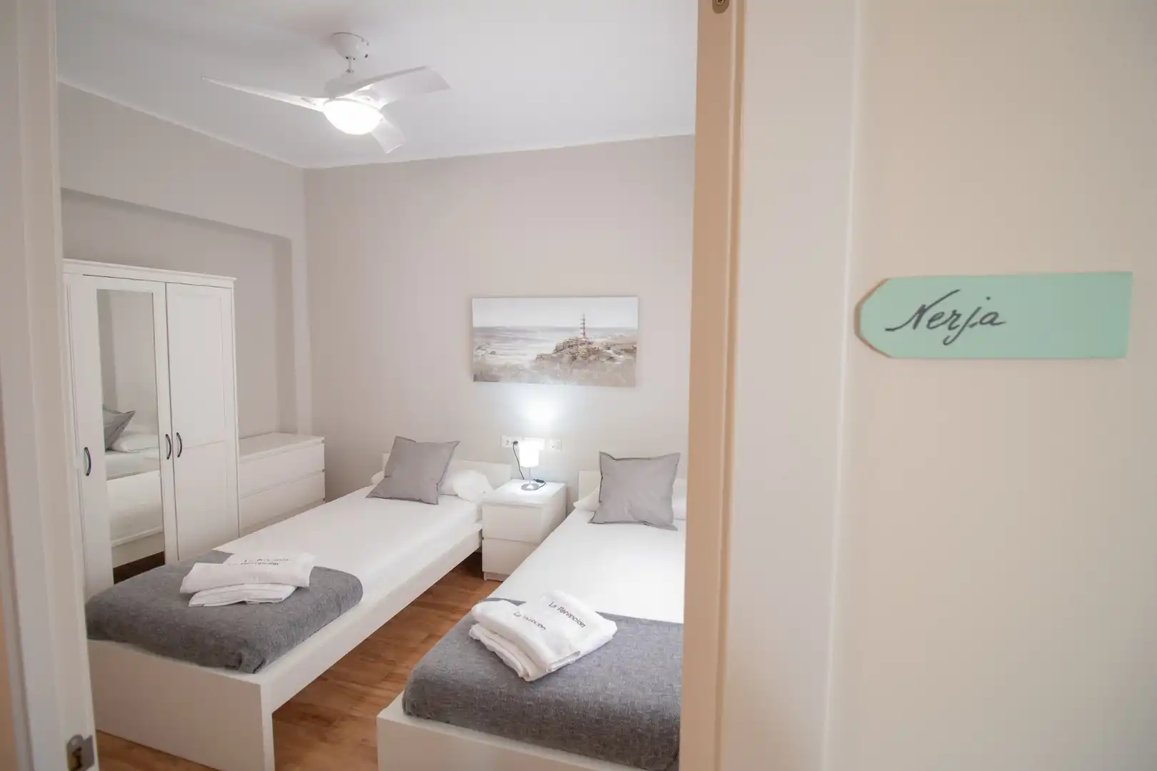 Bedroom of Flat for share in Málaga  with Air Conditioner, Heating and Terrace