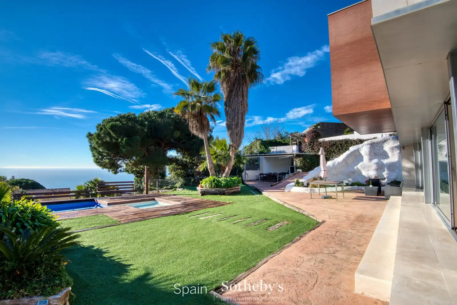 Jardí de Casa o xalet en venda en Lloret de Mar amb Aire condicionat, Calefacció i Jardí privat