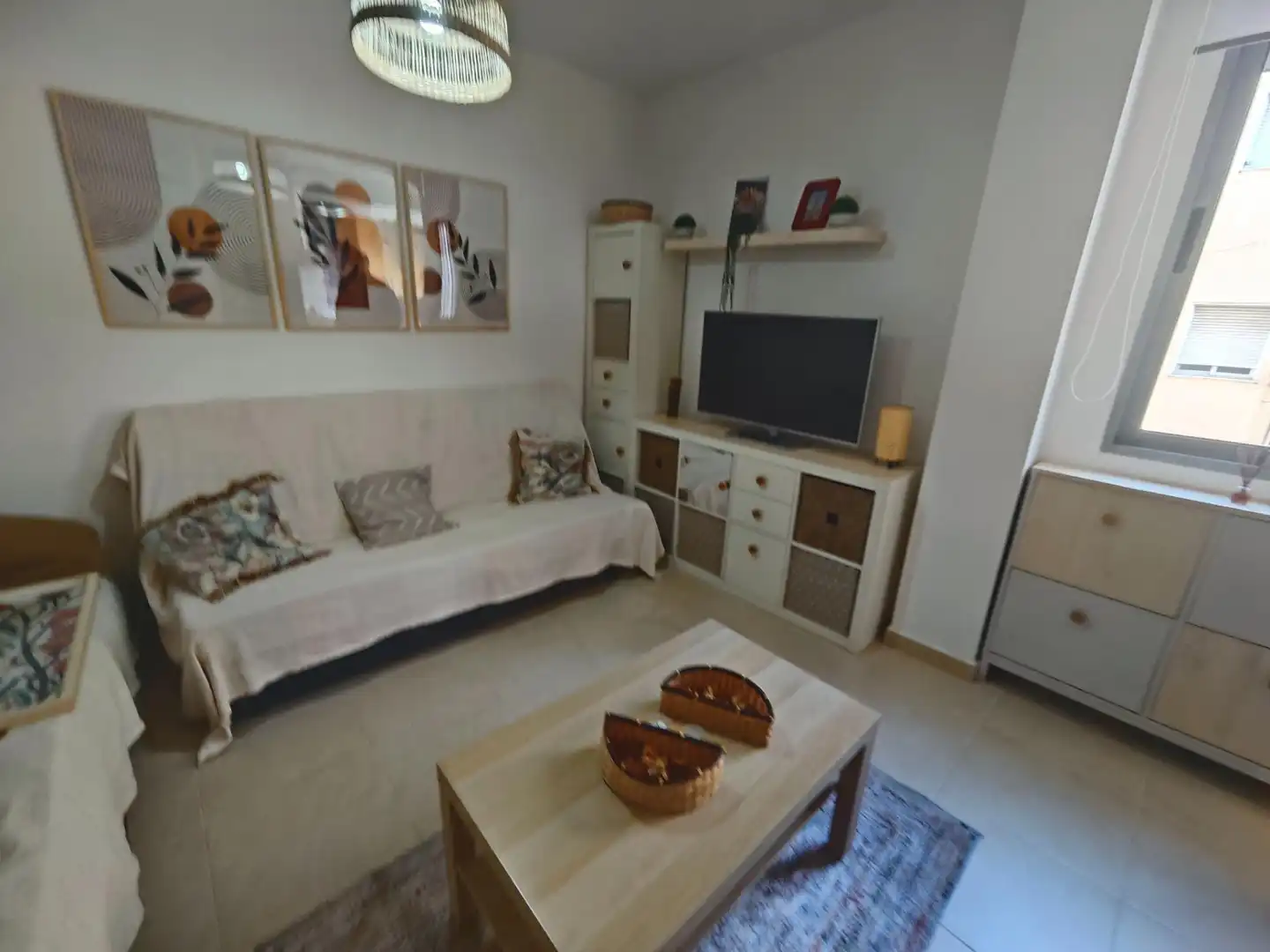 Wohnzimmer von Loft zum Verkauf in Murcia mit Privatgarten und Möbliert