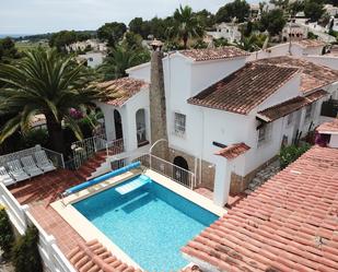 Exterior view of Single-family semi-detached for sale in Moraira