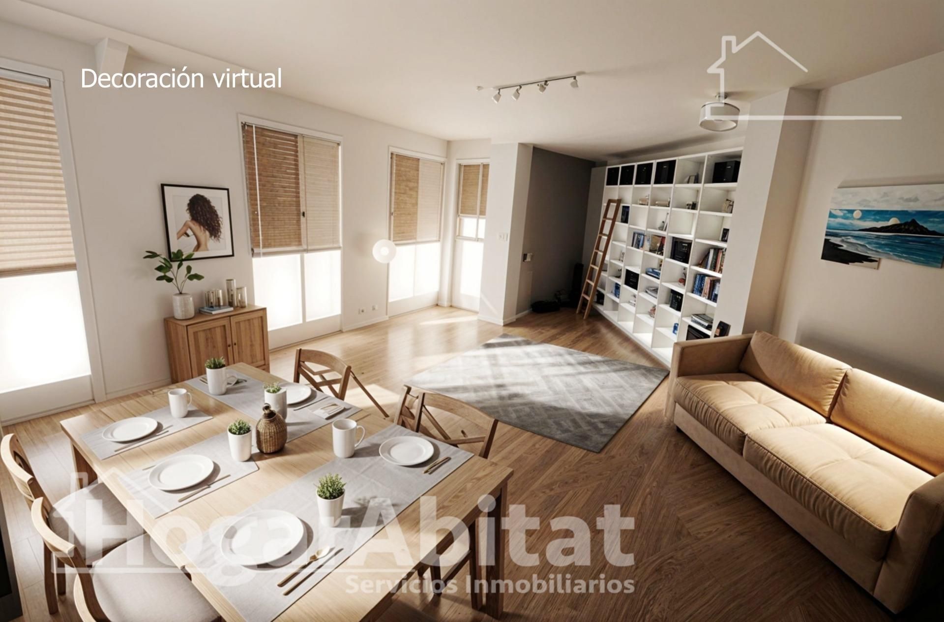 Living room of Flat for sale in Vila-real  with Storage room and Balcony