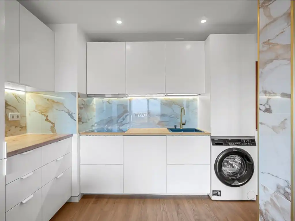 Kitchen of Apartments for sale in Torrevieja  with Air Conditioner, Terrace and Furnished
