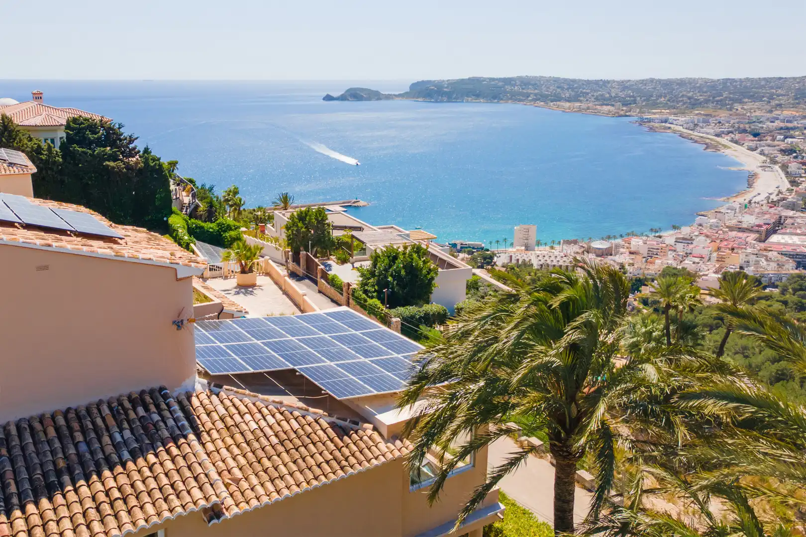 Exterior view of Houses for sale in Jávea / Xàbia  with Air Conditioner, Heating and Private garden