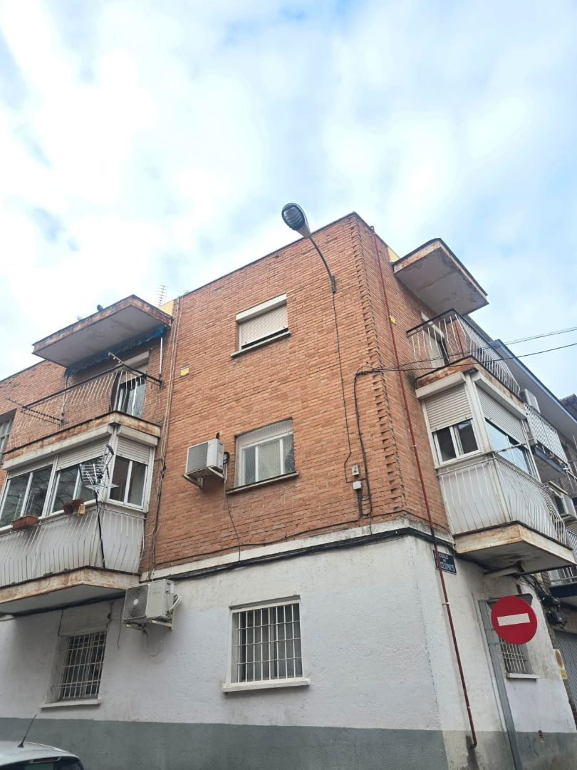 Exterior view of Flat for sale in  Madrid Capital  with Air Conditioner