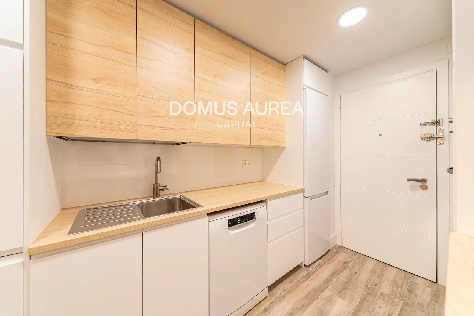 Cocina de Piso de alquiler en Madrid con Aire acondicionado, Calefacción y Parquet
