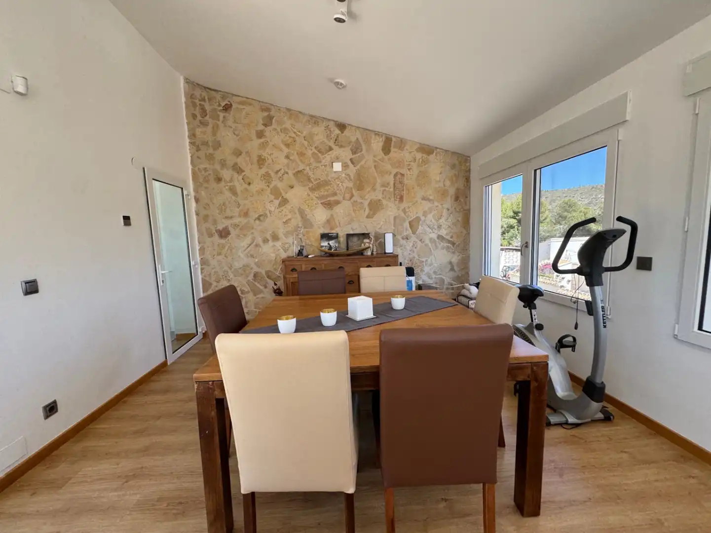 Dining room of Houses for sale in Moraira  with Air Conditioner, Heating and Private garden