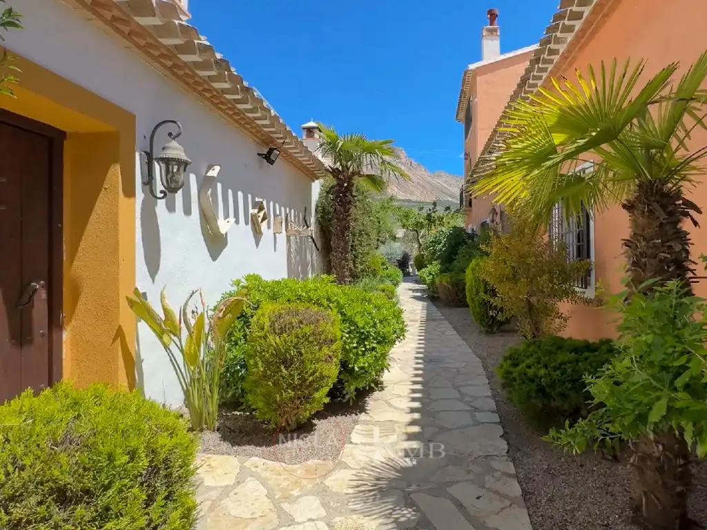 Exterior view of Houses for sale in Vélez-Blanco  with Air Conditioner, Terrace and Swimming Pool
