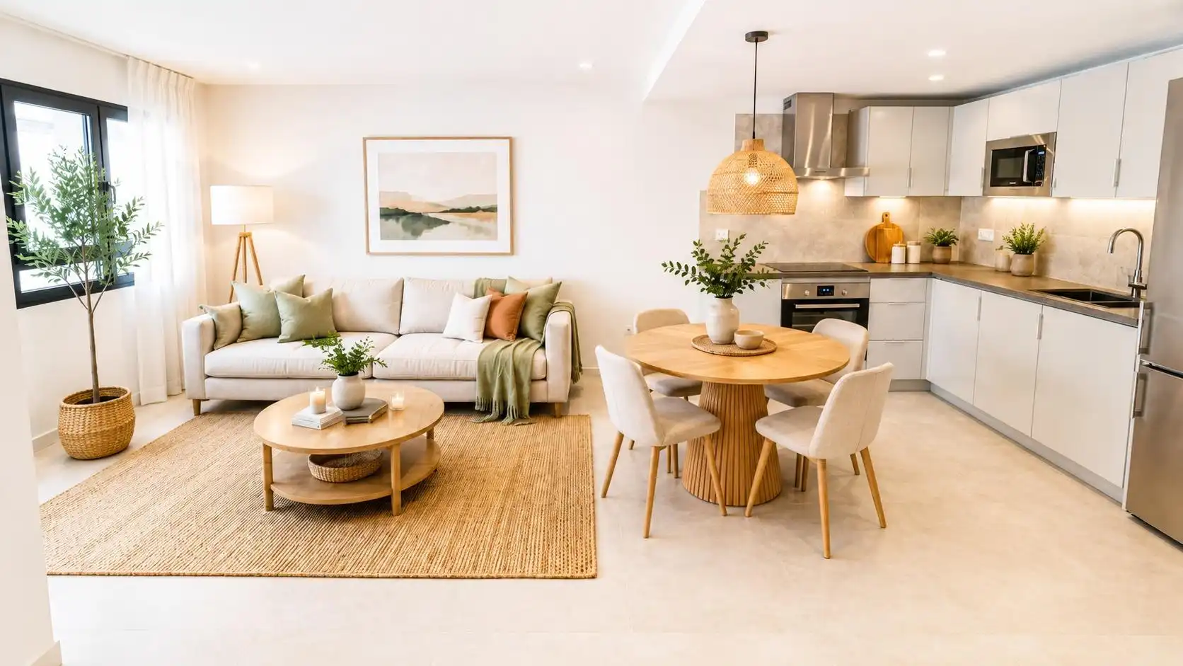 Wohnzimmer von Dachboden zum Verkauf in Arona mit Terrasse und Abstellraum