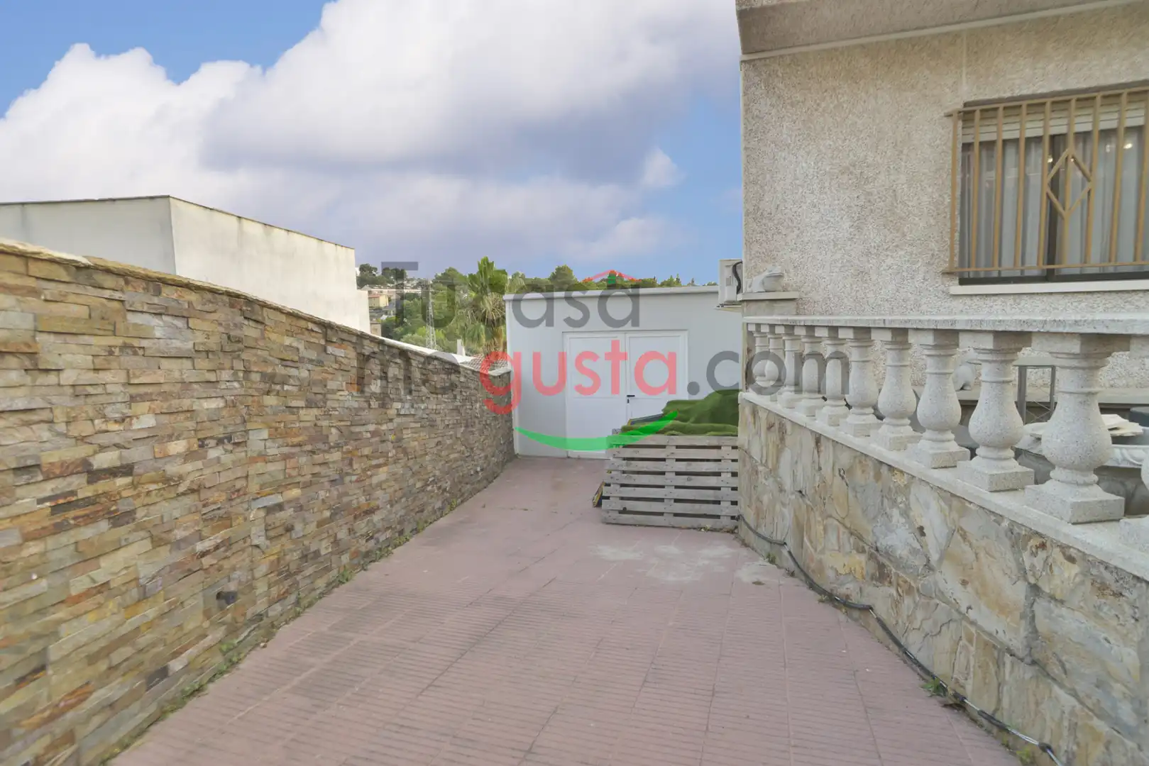Terrassa de Casa o xalet en venda en Abrera amb Aire condicionat, Calefacció i Jardí privat