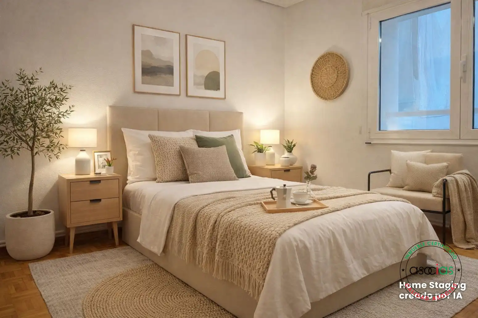 Schlafzimmer von Wohnung zum Verkauf in Gijón  mit Heizung und Balkon