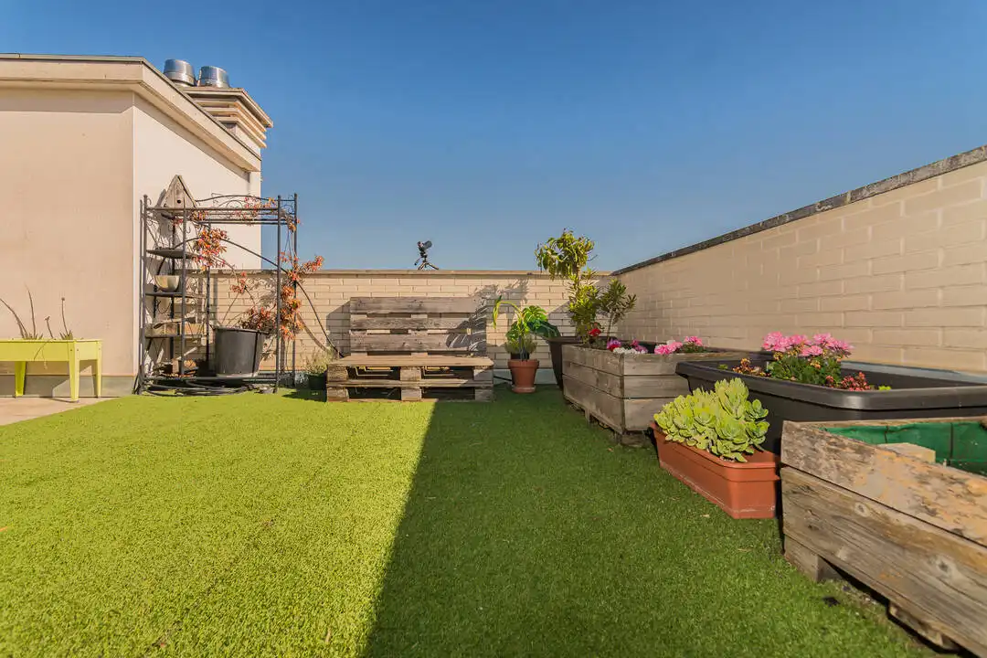 Terrassa de Àtic en venda en  Pamplona / Iruña amb Calefacció, Jardí privat i Terrassa