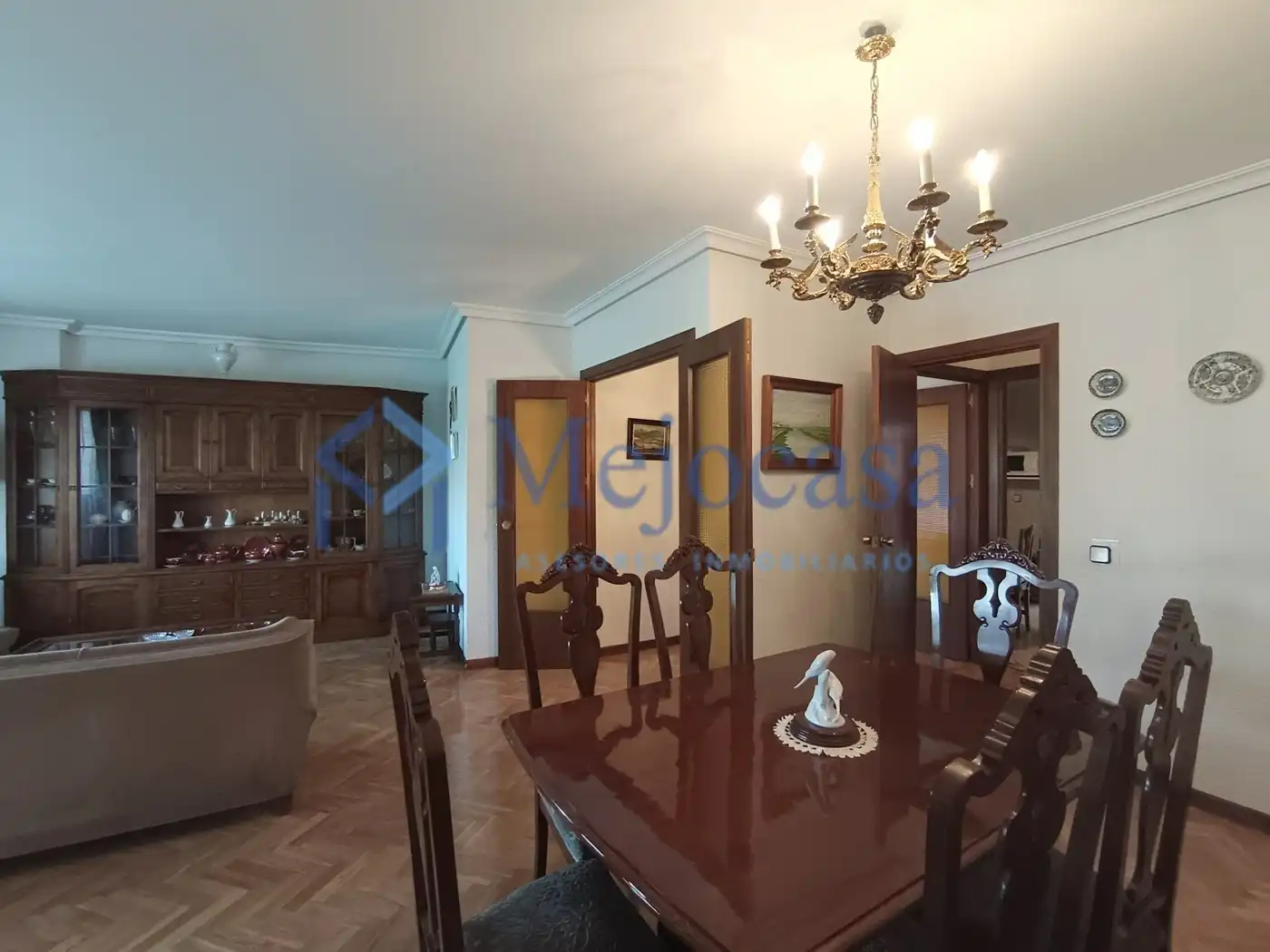 Comedor de Piso en venta en Madrid con Calefacción, Jardín privado y Parquet