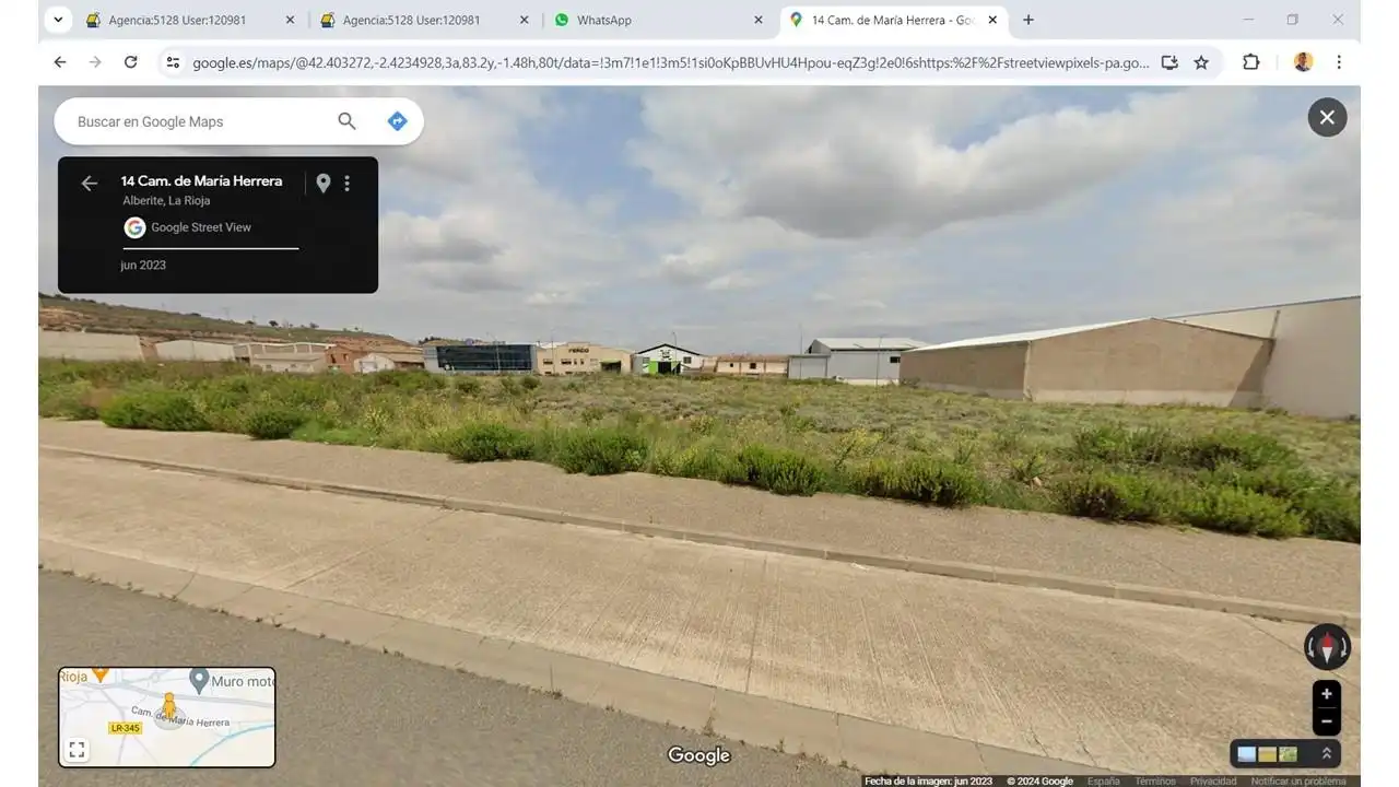 Terreno industrial en venta en Camino de Maria Herrera