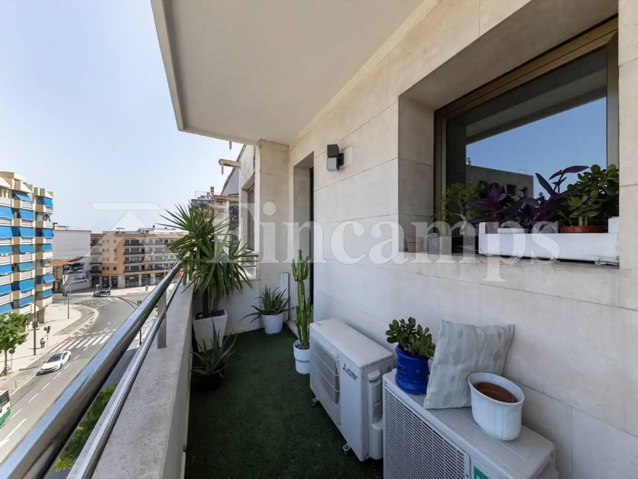 Balcony of Attic for sale in Sabadell  with Air Conditioner, Heating and Parquet flooring