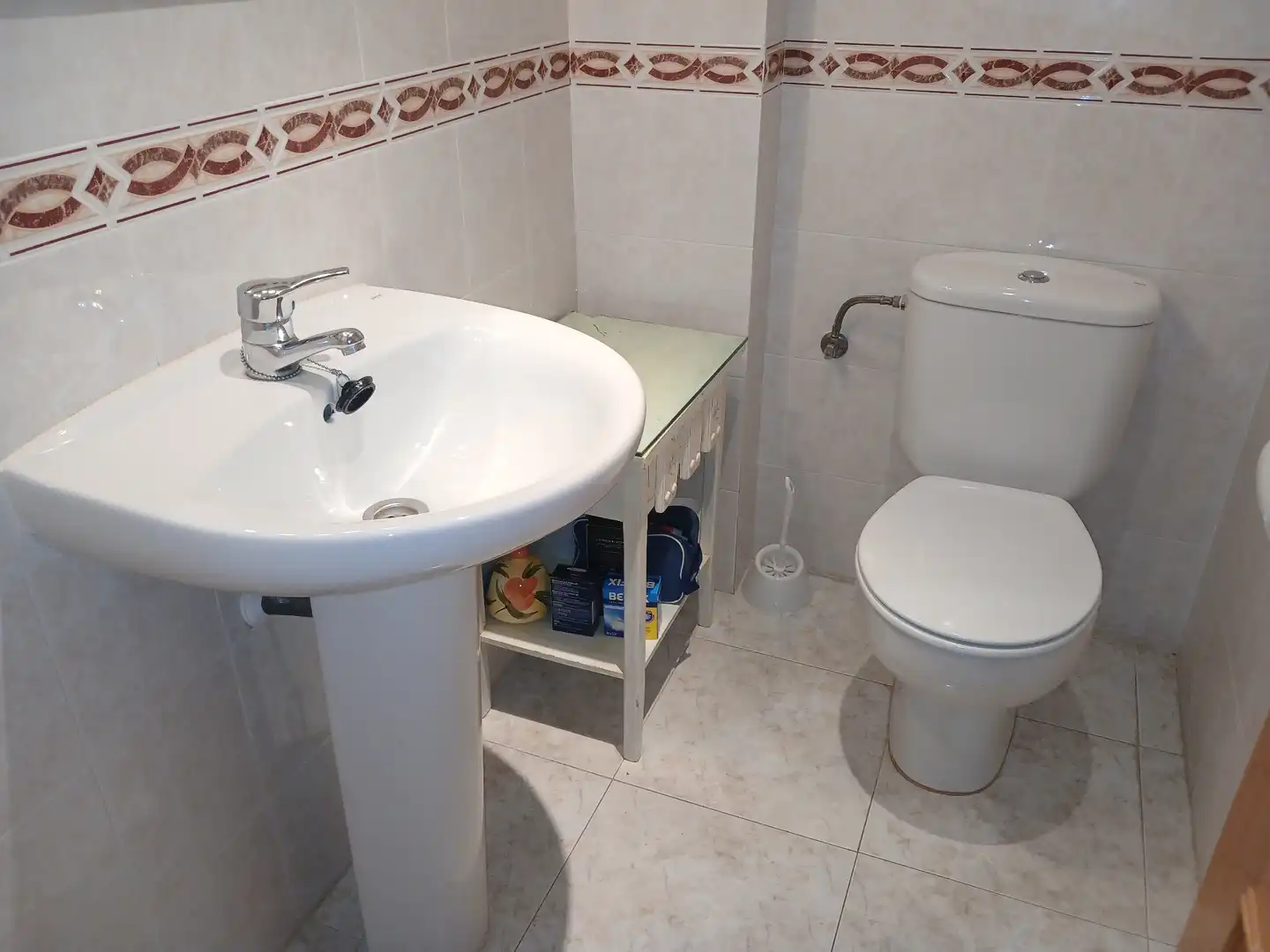 Badezimmer von Wohnungen zum Verkauf in Moncofa mit Heizung, Terrasse und Möbliert
