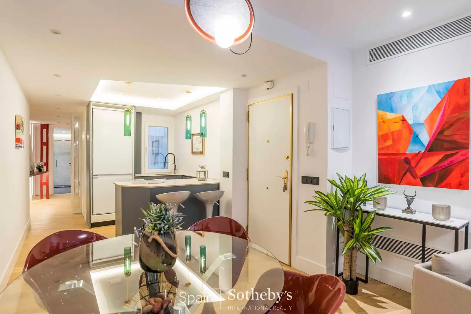 Exterior view of Apartments for sale in Madrid  with Air Conditioner