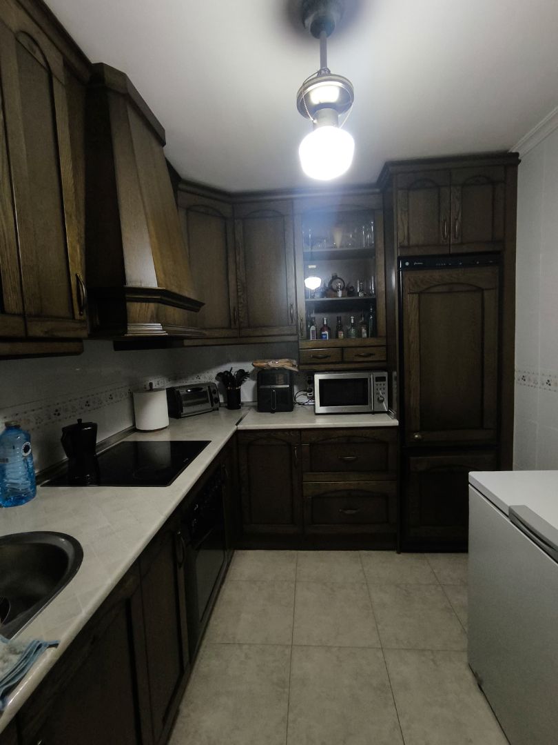 Kitchen of Flat for sale in Mengíbar  with Air Conditioner, Furnished and Balcony