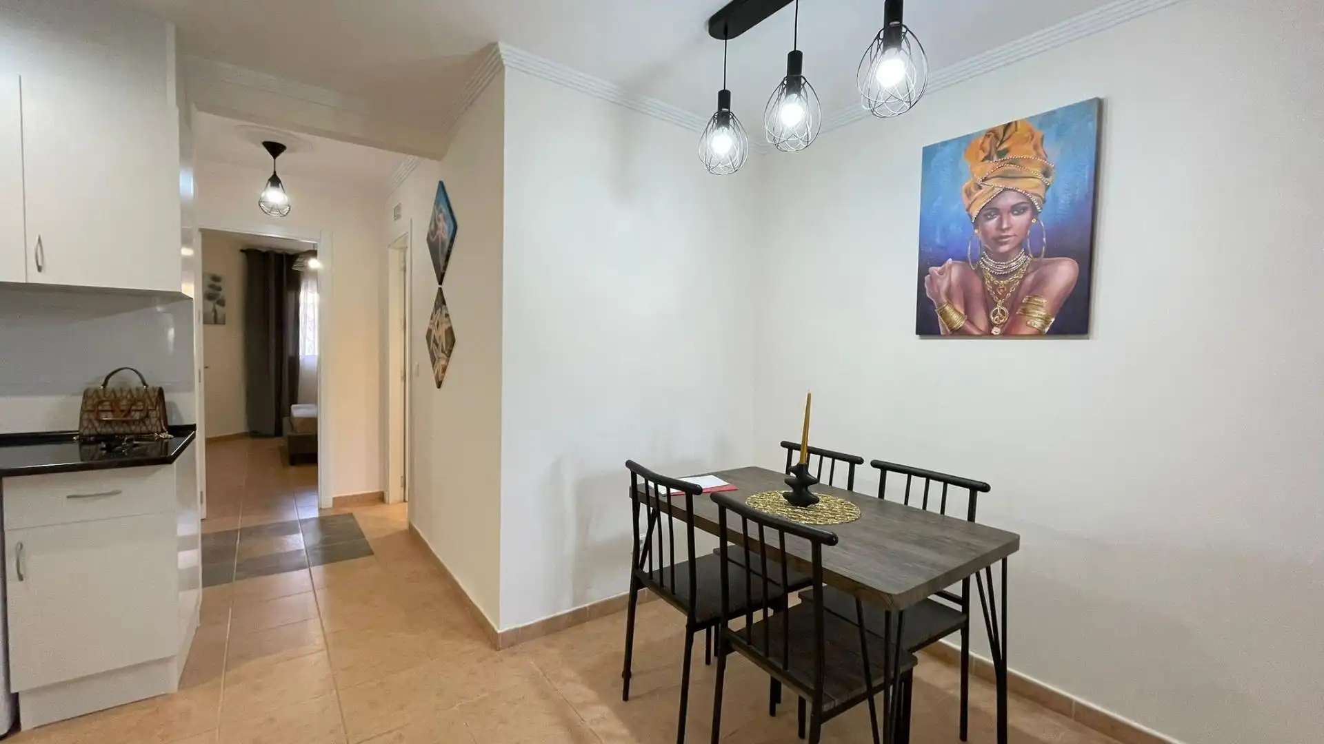 Esszimmer von Erdgeschoss zum Verkauf in San Pedro del Pinatar mit Privatgarten, Terrasse und Balkon
