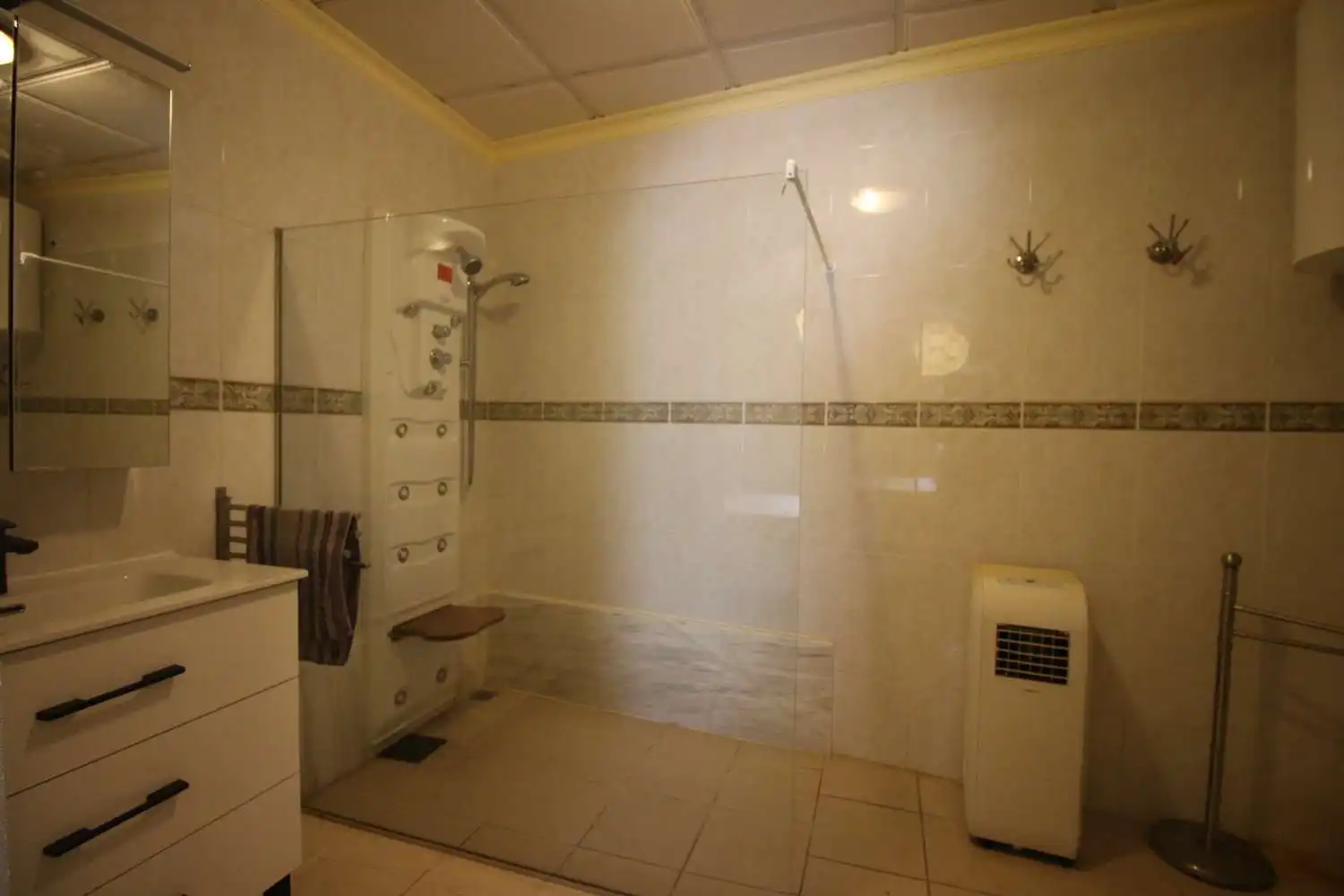 Baño de Casa o chalet en venta en Cuevas del Almanzora con Aire acondicionado, Terraza y Piscina