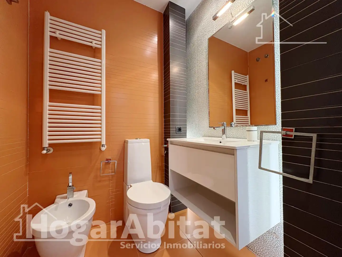 Badezimmer von Haus oder Chalet zum Verkauf in Cullera mit Klimaanlage, Terrasse und Abstellraum