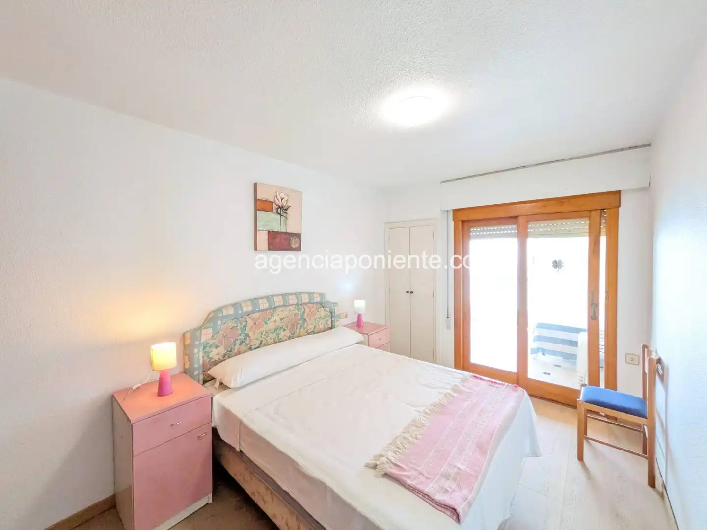Bedroom of Flat for rent in Benidorm  with Air Conditioner, Heating and Terrace