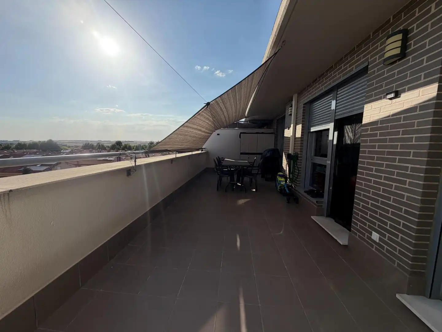 Terrasse von Dachboden zum Verkauf in Alovera mit Klimaanlage, Heizung und Terrasse