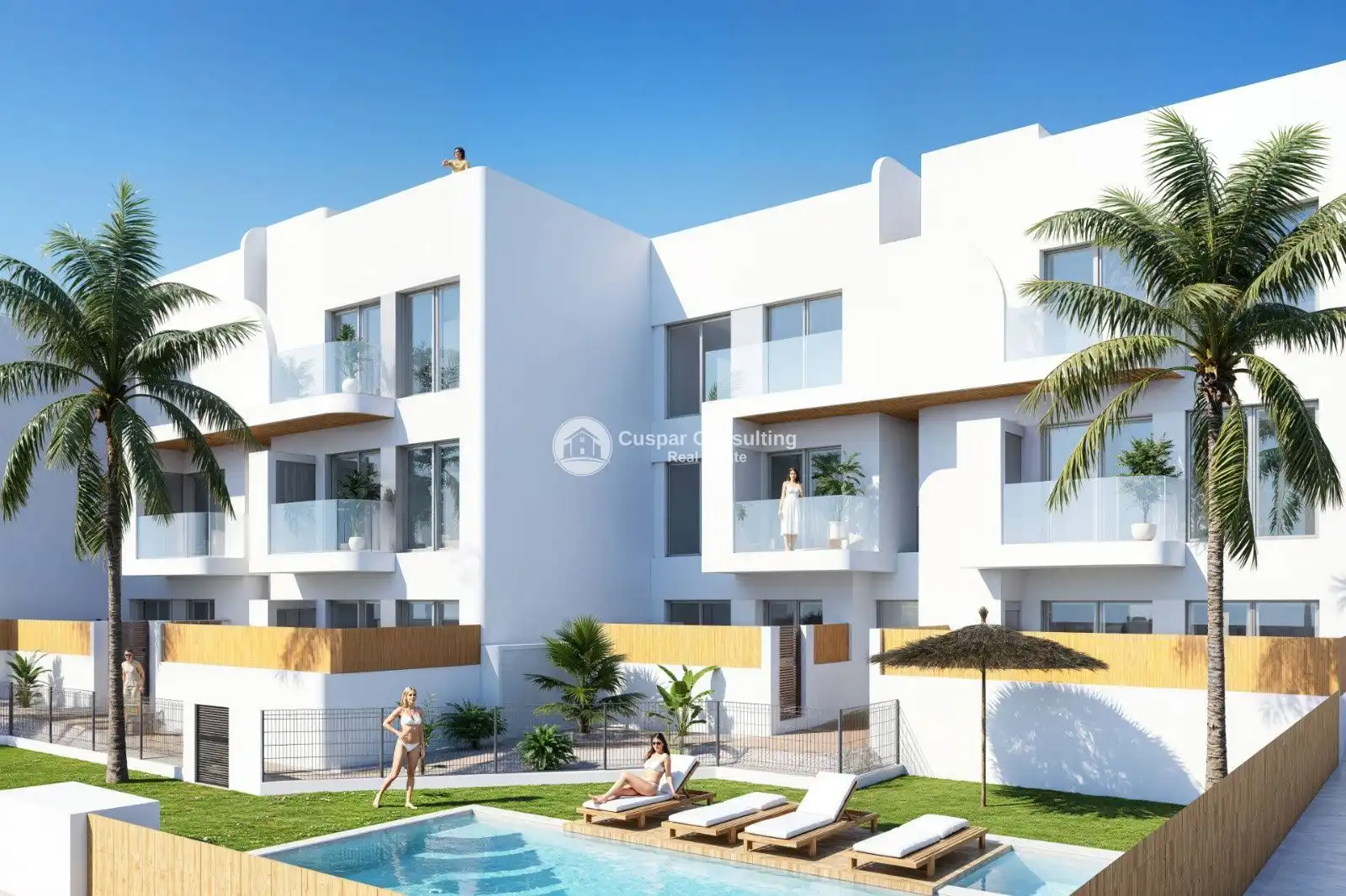 Mini appartamento con piscina in vendita a Las Lomas de Rame - Bahía Bella, imagen 11
