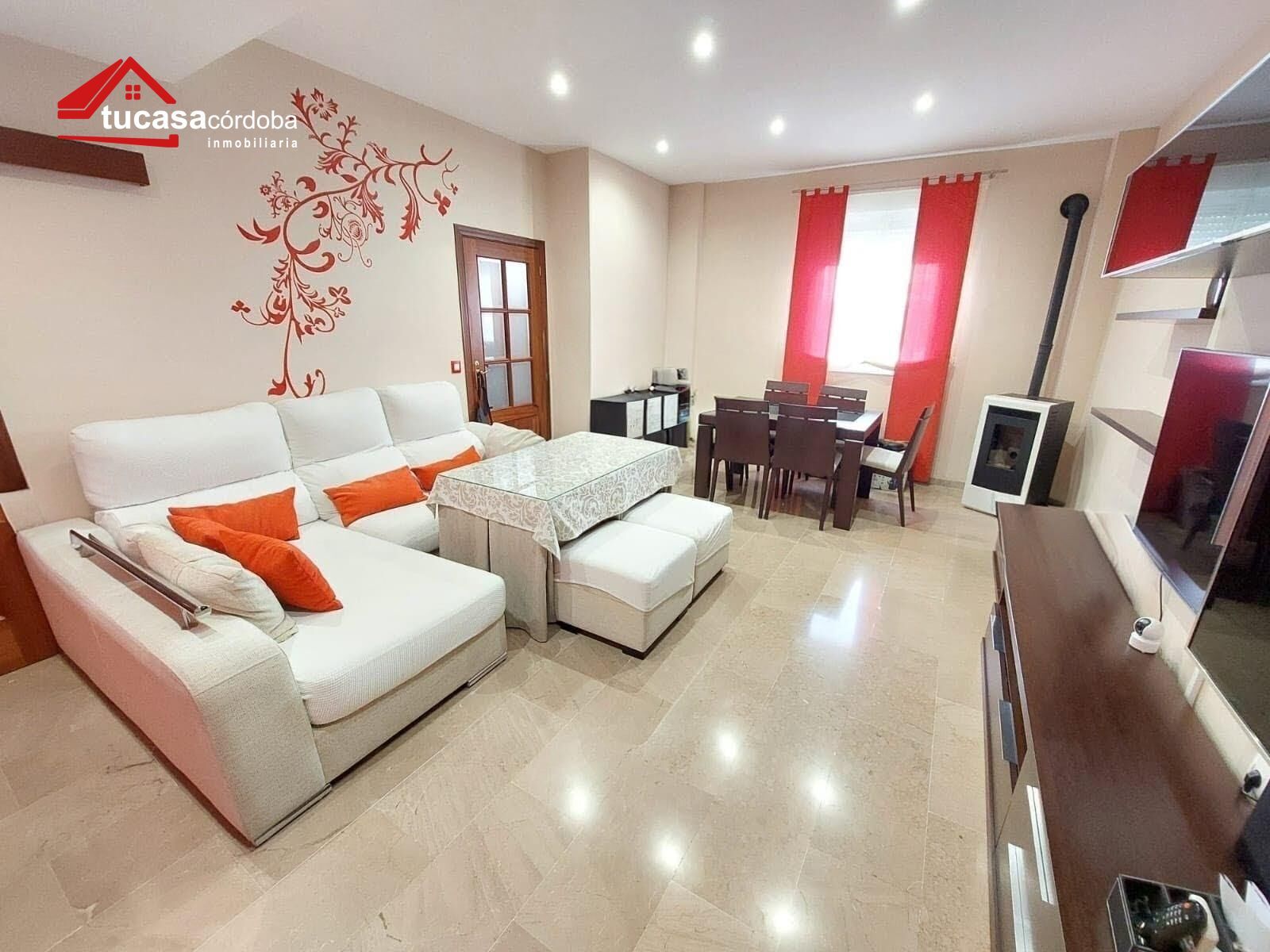 Living room of House or chalet for sale in Guadalcázar  with Air Conditioner