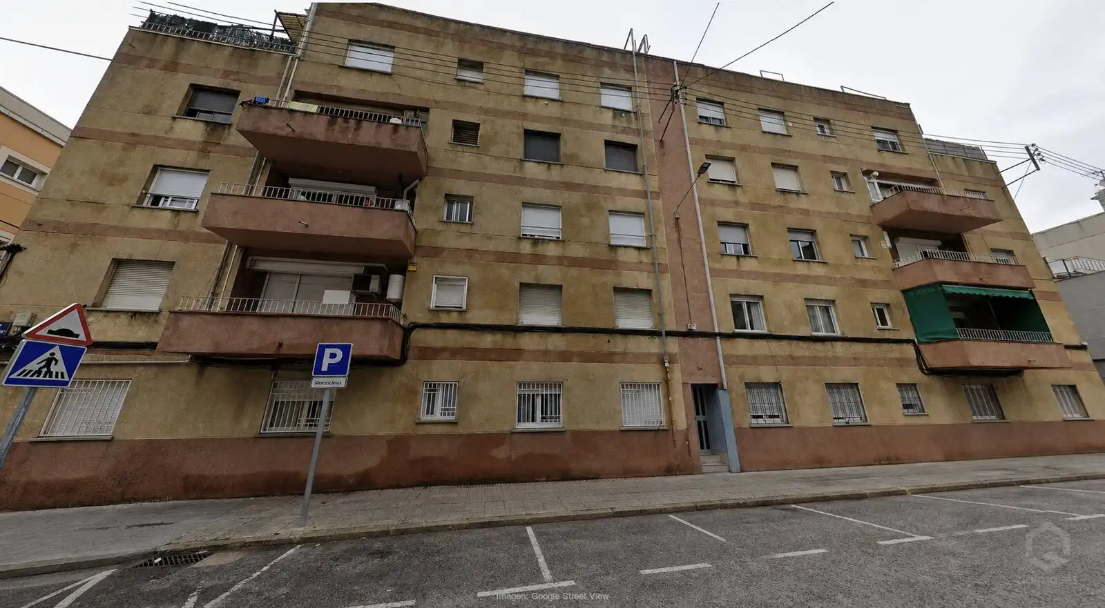 Vista exterior de Pis en venda en Terrassa
