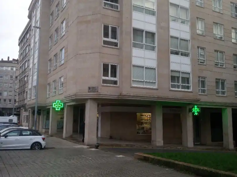 Exterior view of Flat for rent in Vigo   with Heating, Private garden and Parquet flooring