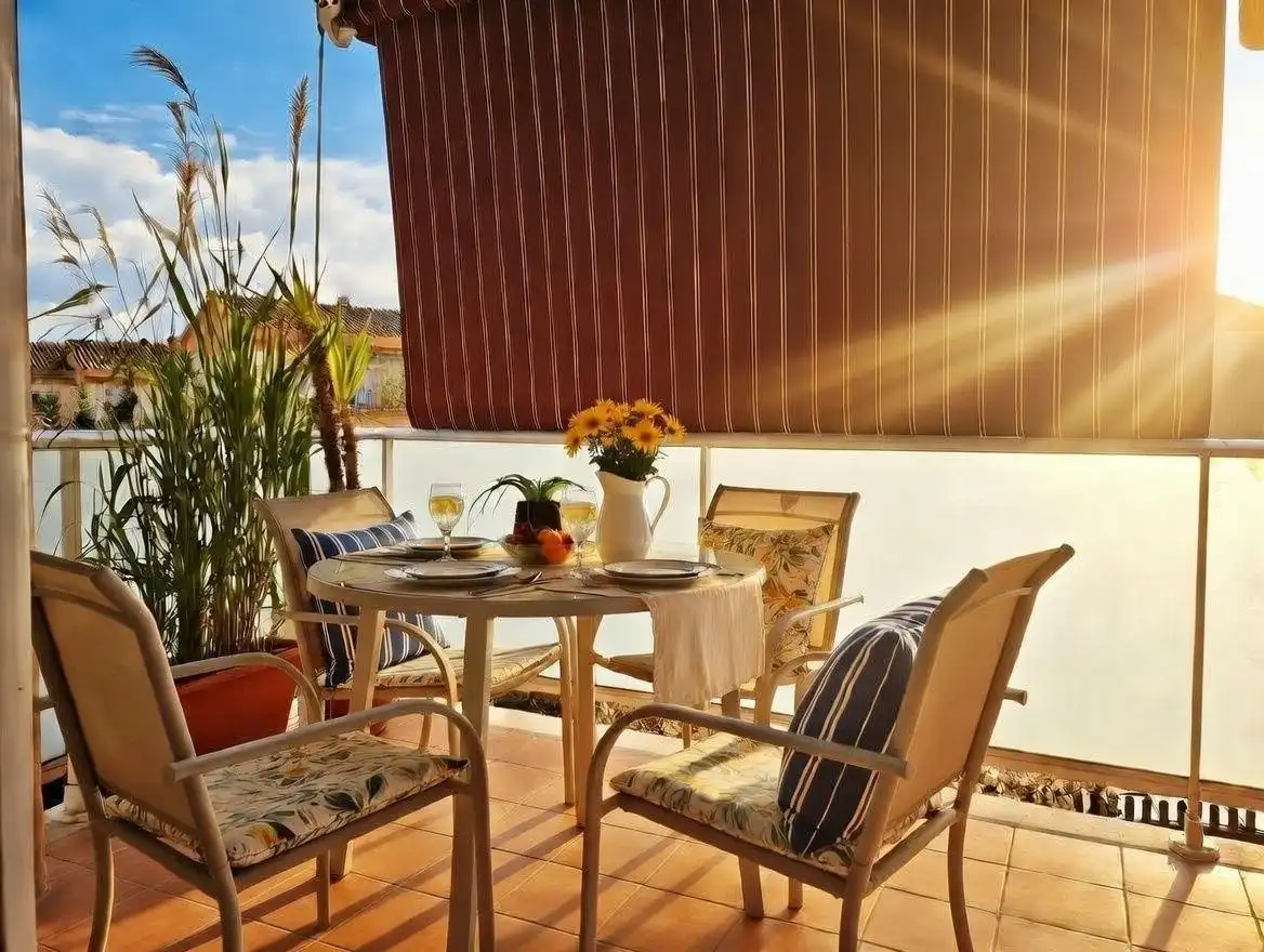 Terrasse von Wohnung zum Verkauf in Sant Sadurní d'Anoia mit Klimaanlage, Heizung und Terrasse