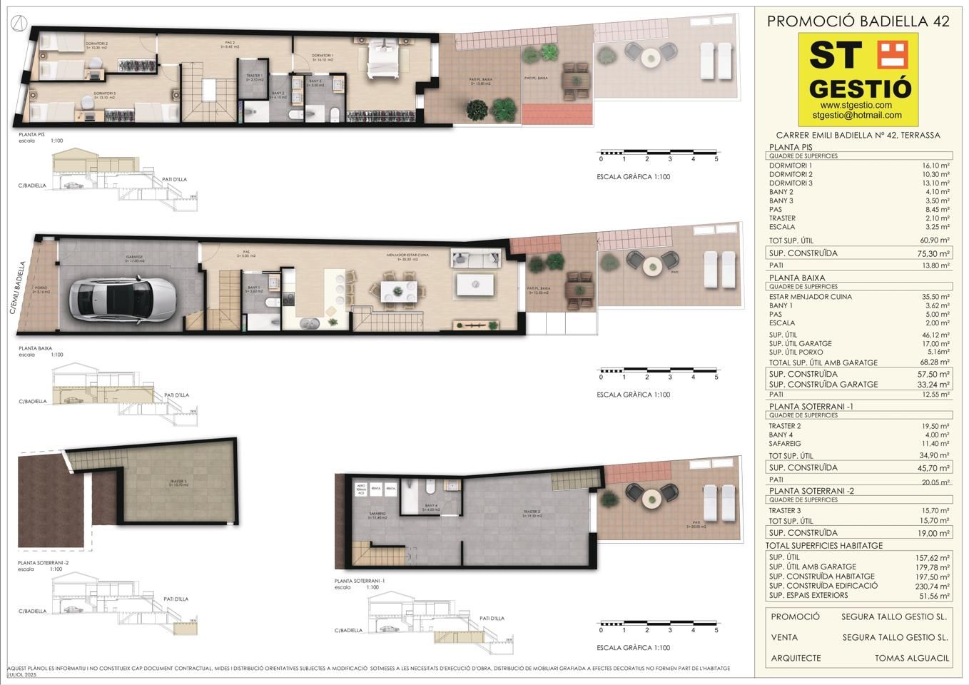 House or chalet for sale in Terrassa  with Air Conditioner, Private garden and Terrace