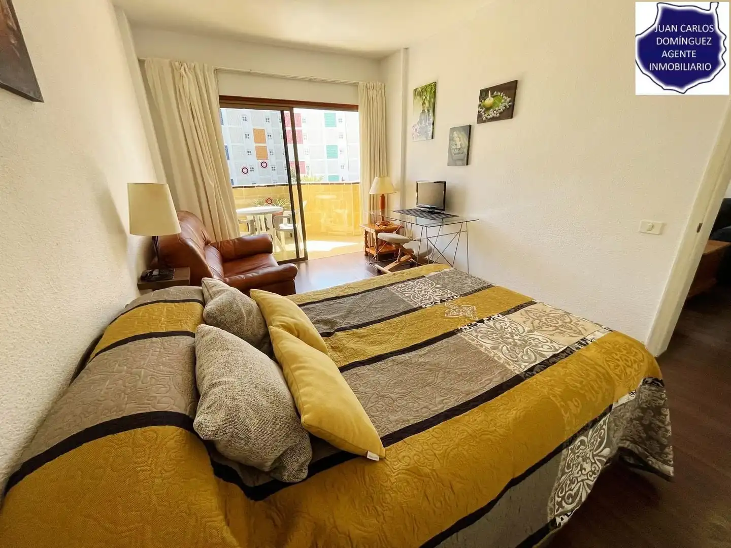 Habitación de Apartamento de alquiler en San Bartolomé de Tirajana con Terraza, Amueblado y Piscina comunitaria