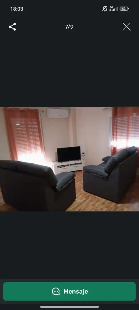 Sala d'estar de Pis de lloguer en Dúdar amb Moblat