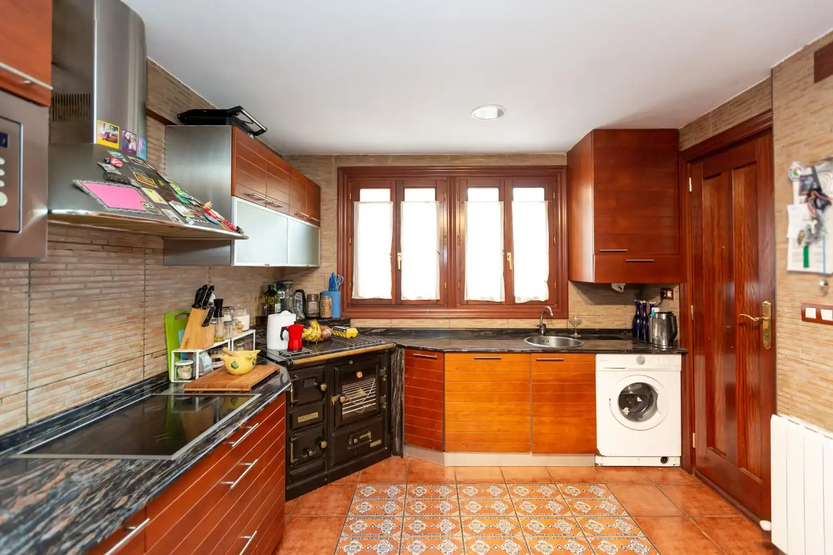 Cocina de Casa adosada en venta en Zeberio con Calefacción, Terraza y Trastero