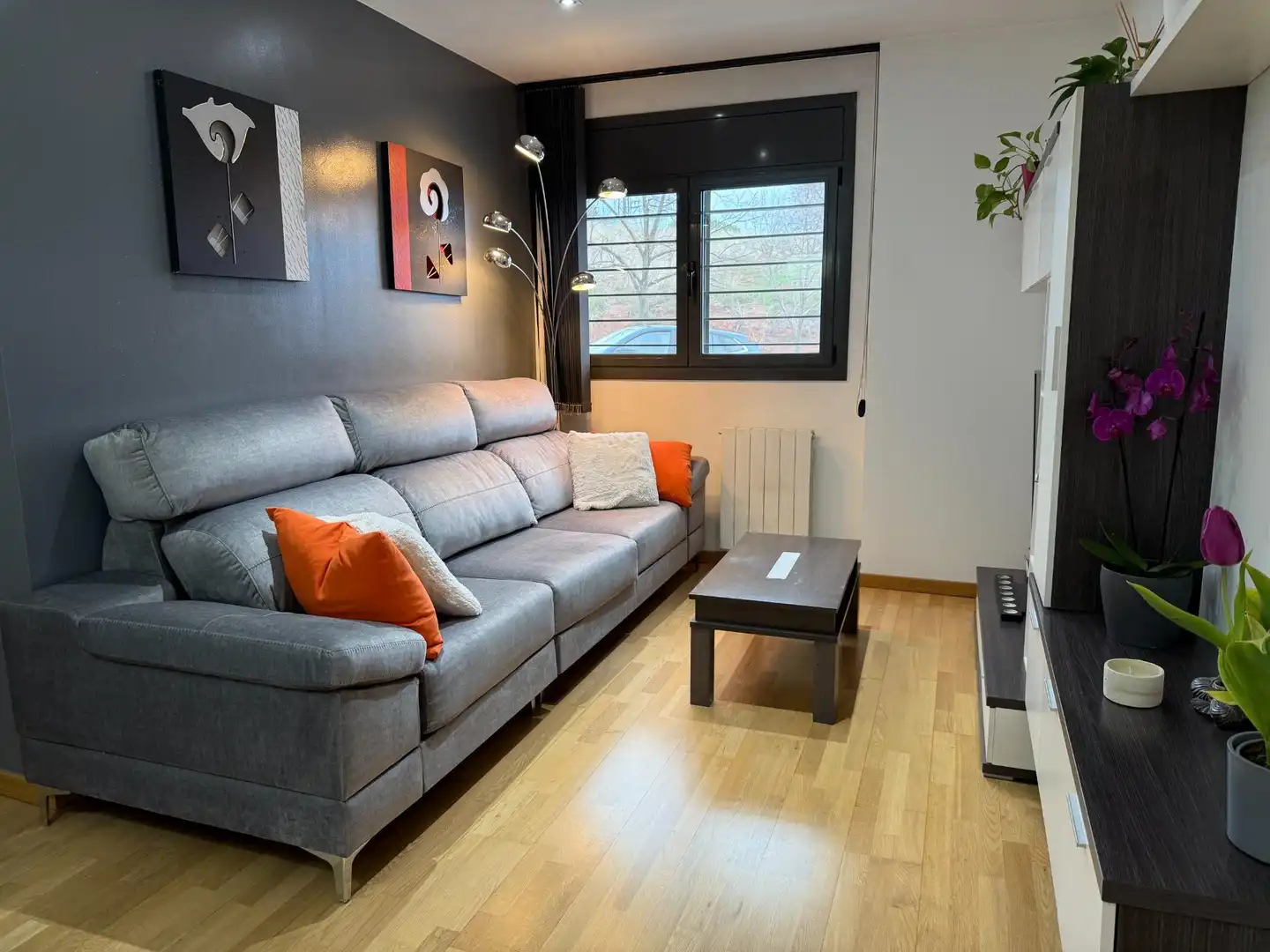 Living room of Flat for sale in Sant Antoni de Vilamajor  with Storage room