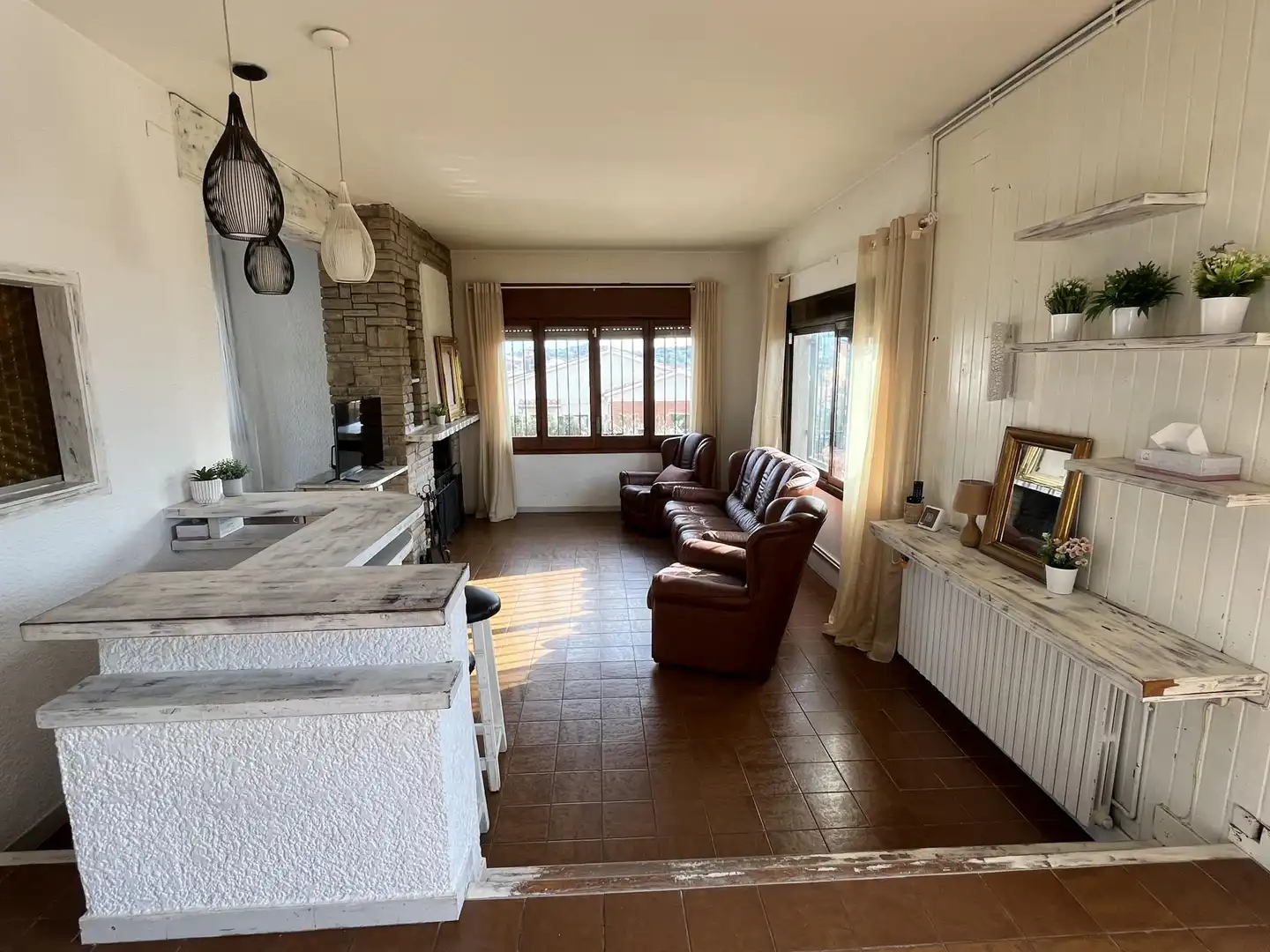 Sala de estar de Casa o chalet en venta en Collbató con Calefacción, Terraza y Piscina