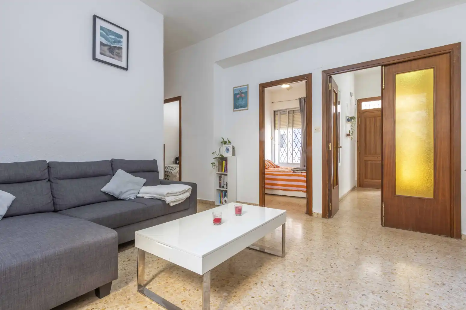 Sala de estar de Piso en venta en Alboraya con Terraza