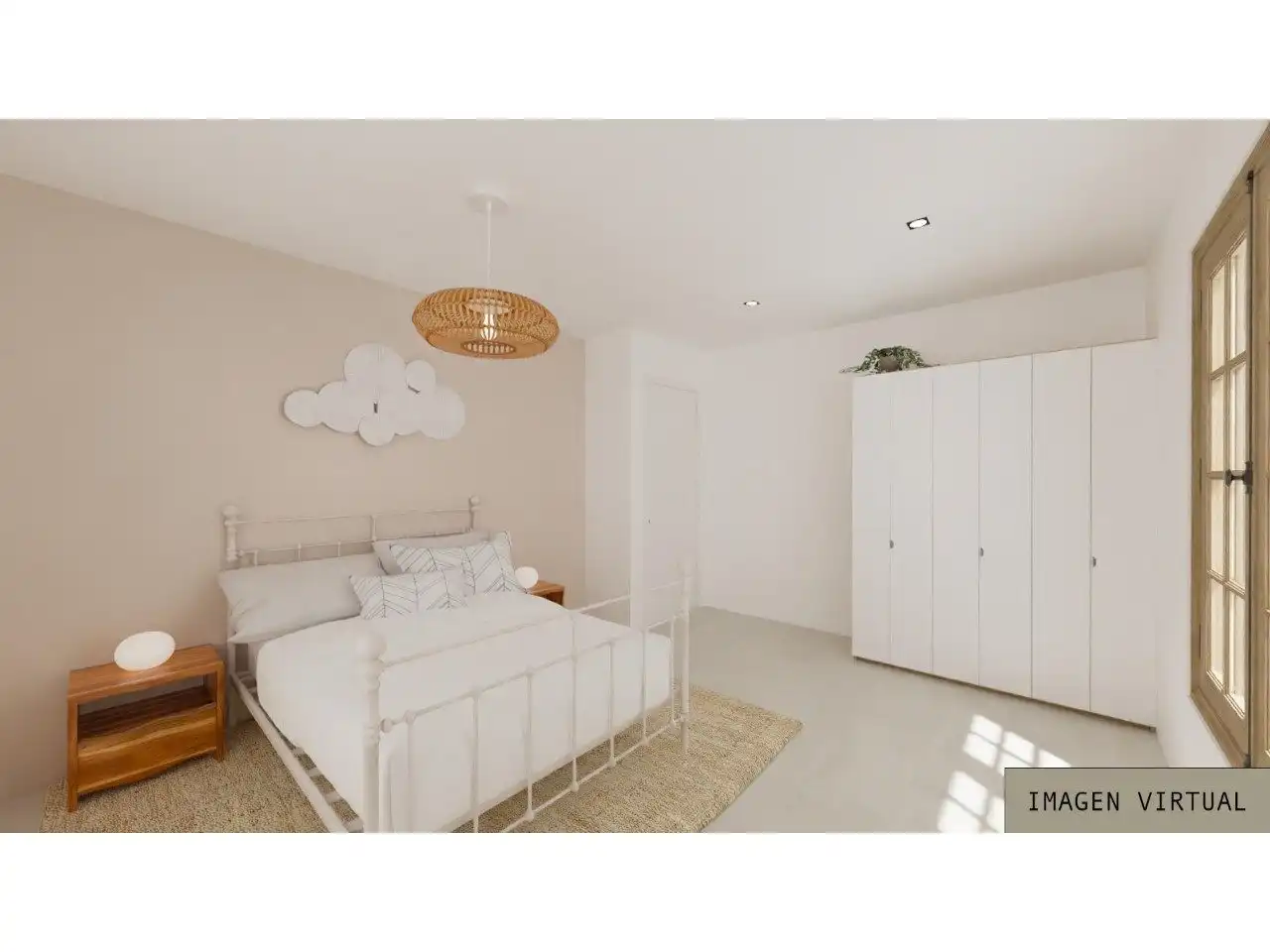 Dormitori de Casa o xalet en venda en Càrcer amb Calefacció, Jardí privat i Terrassa