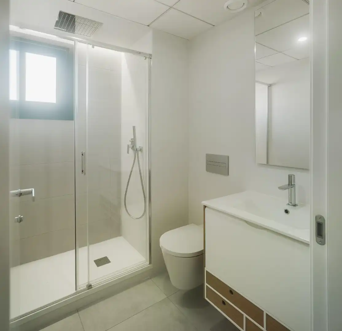 Baño de Apartamento en venta en Pilar de la Horadada con Jardín privado, Terraza y Piscina comunitaria