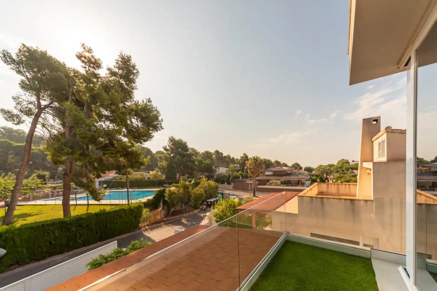 Terraza de Casa o chalet en venta en Montornés - Las Palmas - El Refugio