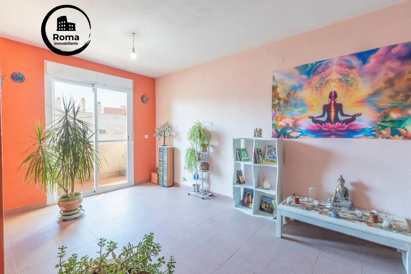 Sala de estar de Piso en venta en Granada con Calefacción, Terraza y Amueblado