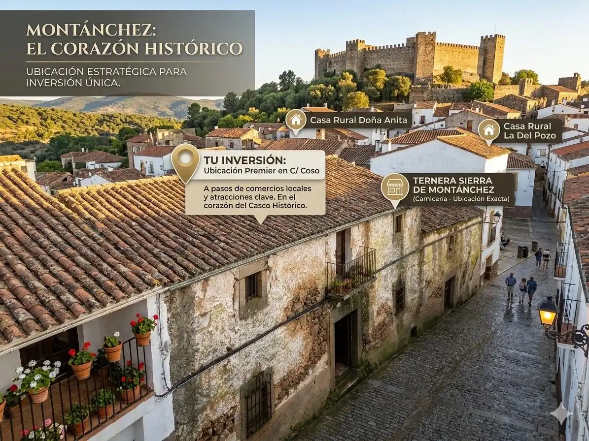 Wohnung zum Verkauf in Montánchez