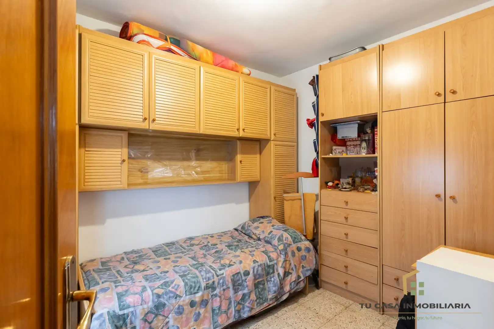 Bedroom of Attic for sale in Badalona  with Air Conditioner, Heating and Terrace