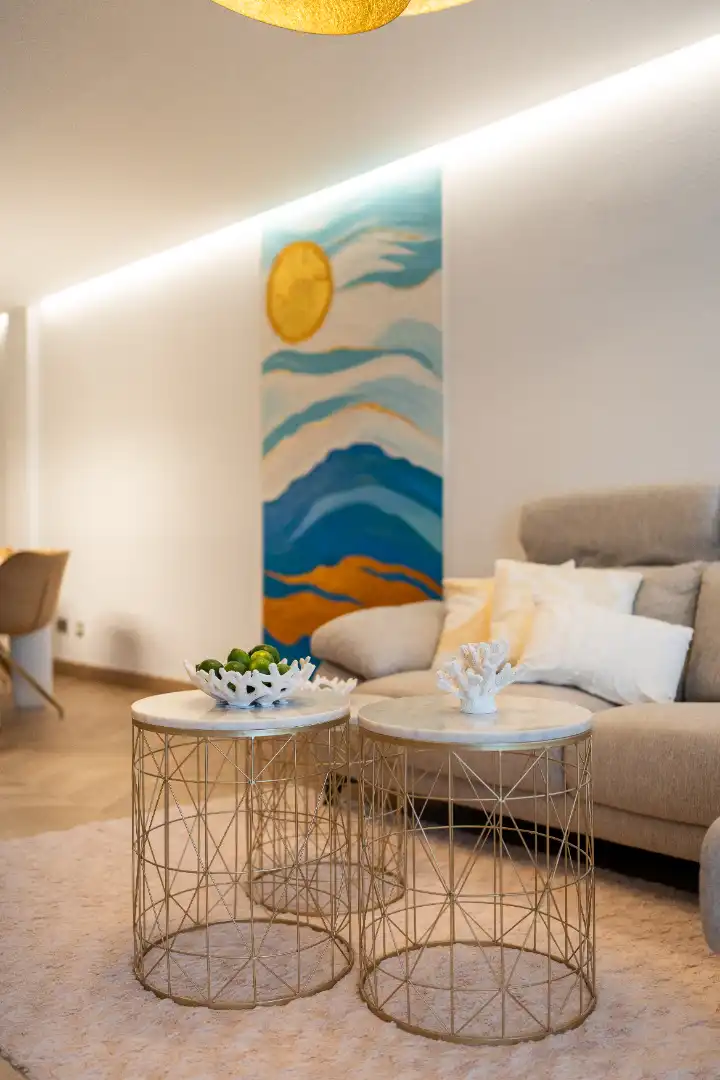 Sala de estar de Ático en venta en Granadilla de Abona con Aire acondicionado, Terraza y Amueblado