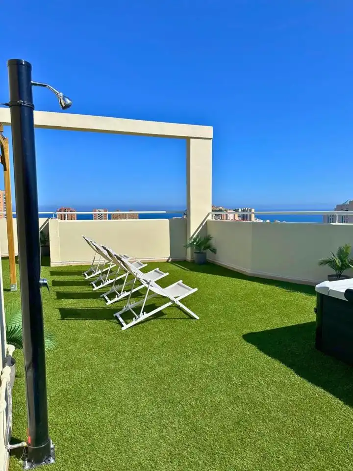 Terraza de Piso en venta en Villajoyosa / La Vila Joiosa con Aire acondicionado, Terraza y Amueblado