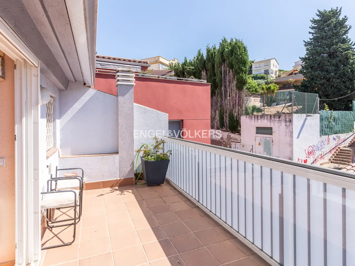 Terrace of Houses for rent in Canet de Mar  with Air Conditioner, Heating and Private garden