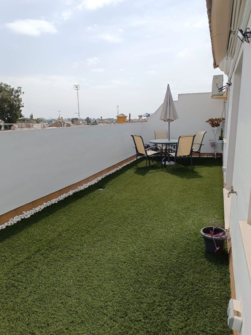 Terrassa de Àtic de lloguer en Sanlúcar de Barrameda amb Aire condicionat, Terrassa i Moblat